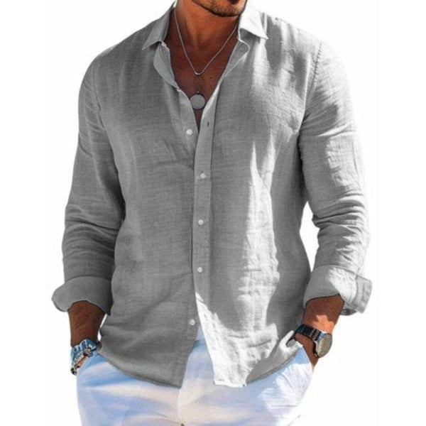 Cameron · Camisa Elegante en Tejido Transpirable