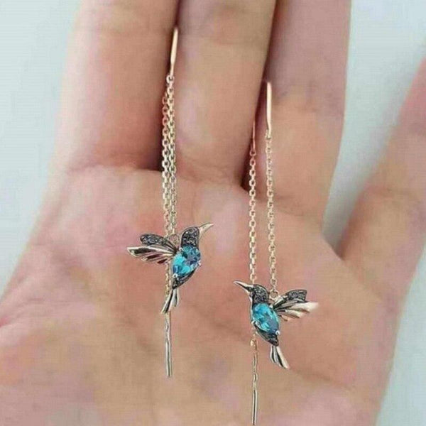 Colibrí · Pendientes en Forma de Colibrí