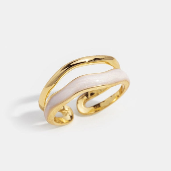 Sahara · Anillo Dorado Sahara en Capas