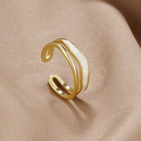 Sahara · Anillo Dorado Sahara en Capas