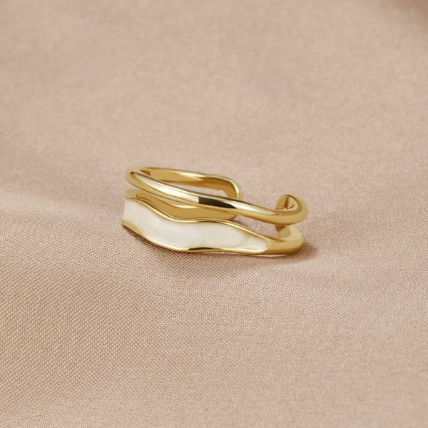 Sahara · Anillo Dorado Sahara en Capas