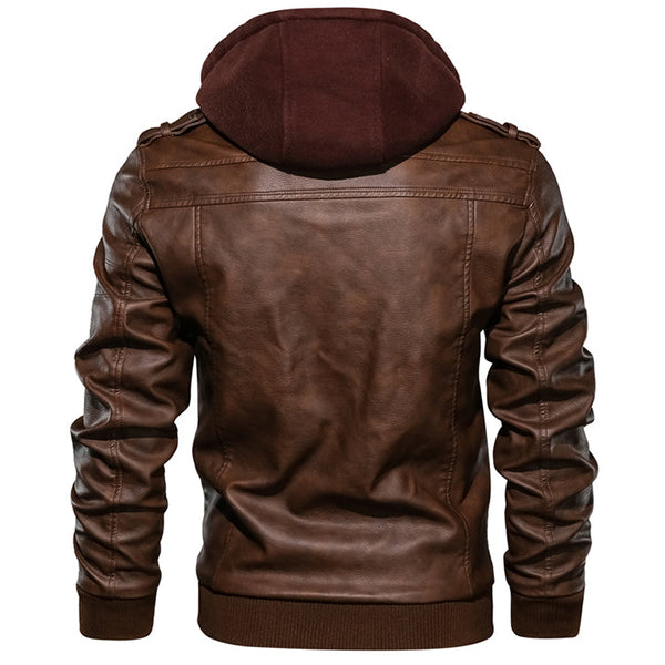 Laurent Monaco · Chaqueta de Cuero Heritage