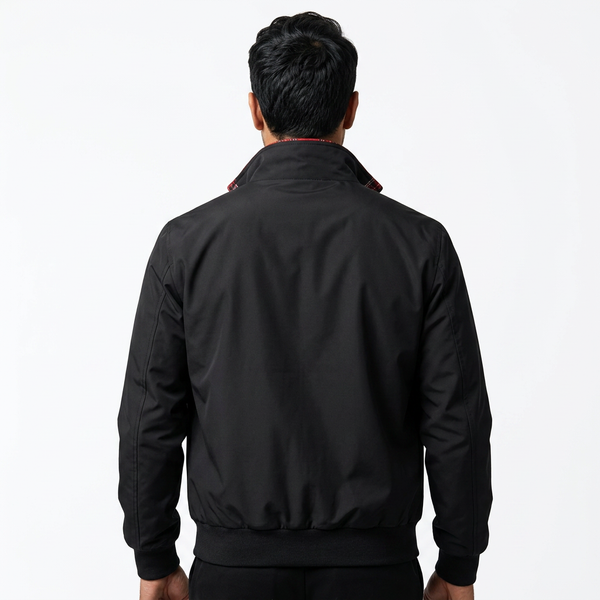 Chaqueta Bomber Forro Cuadros