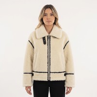 Chaqueta Teddy Elegante