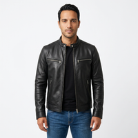 Chaqueta Piel Vintage Hombre