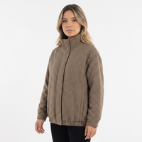 Chaqueta Piloto Cuadros Mujer