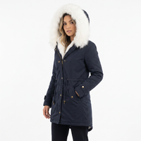 Chaqueta Invierno Capucha Botones