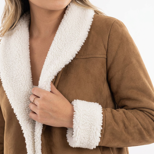 Chaqueta Ante Otoño Mujer