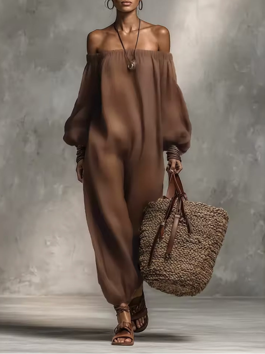 Fenna · Mono Elegante de Manga Larga