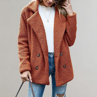 Noelia | Chaqueta blazer teddy cruzada para mujer™