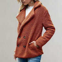Noelia | Chaqueta blazer teddy cruzada para mujer™