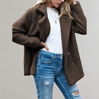 Noelia | Chaqueta blazer teddy cruzada para mujer™