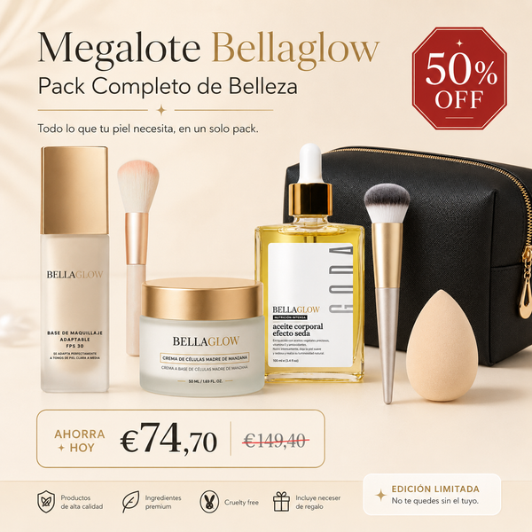 Megalote MiraGlow · Pack Completo de Belleza (50% OFF)
