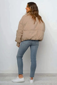 Quintina | Chaqueta acolchada corta con cremallera para mujer™