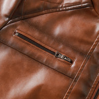 Laurent Monaco · Chaqueta de Cuero Cruiser