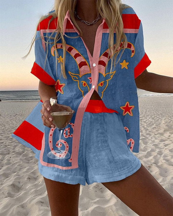Celeste · Conjunto de Verano