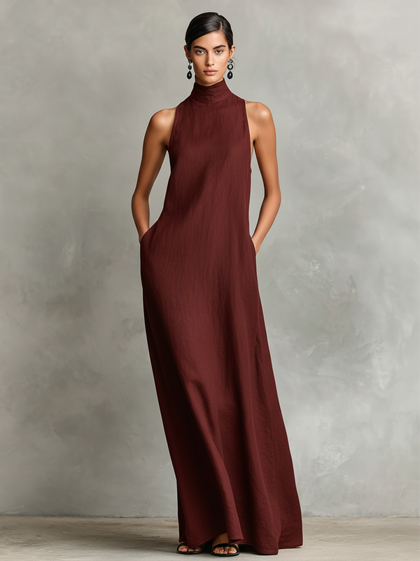 Caterina · Vestido Largo Minimalista