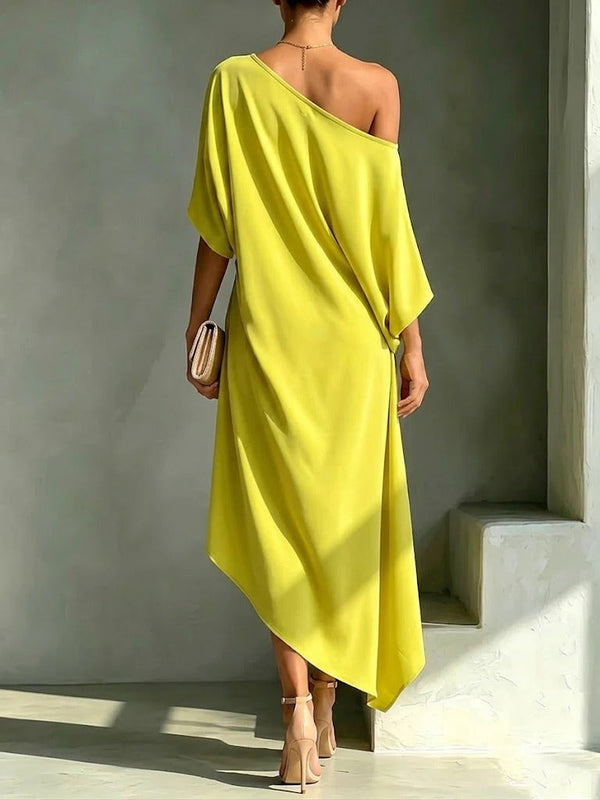 Clara · Vestido Asimétrico Elegante